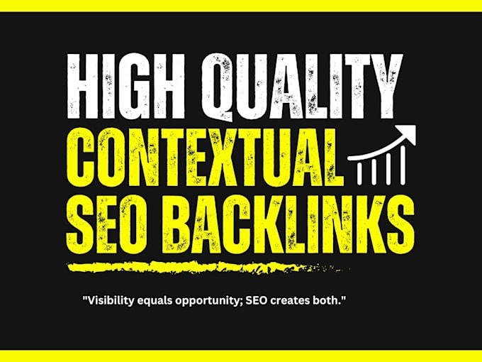 Gig Preview - Make contextual backlinks for high authority SEO white hat link building