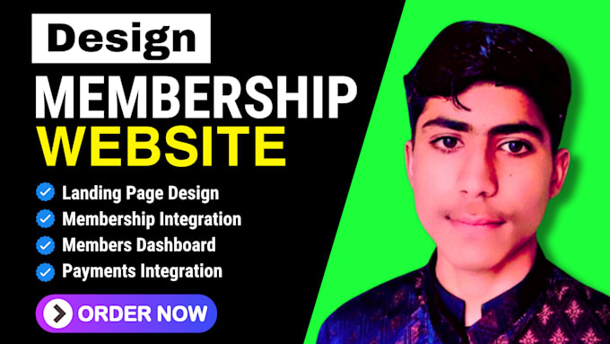 Gig Preview - Design and develop a wordpress membership website with payment integration