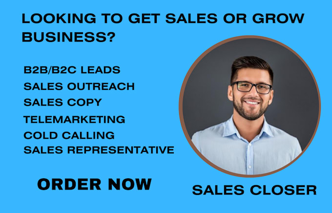 Bestseller - sales closer lead generation telemarketing for agency close more deals and sales