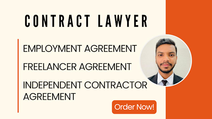 Gig Preview - Draft employment, freelancer, and independent contractor agreements