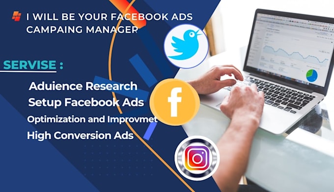 Gig Preview - Be your facebook ads campaign manager and set up ads campaign