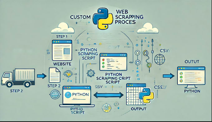 Gig Preview - Create custom python scraping scripts to extract accurate data