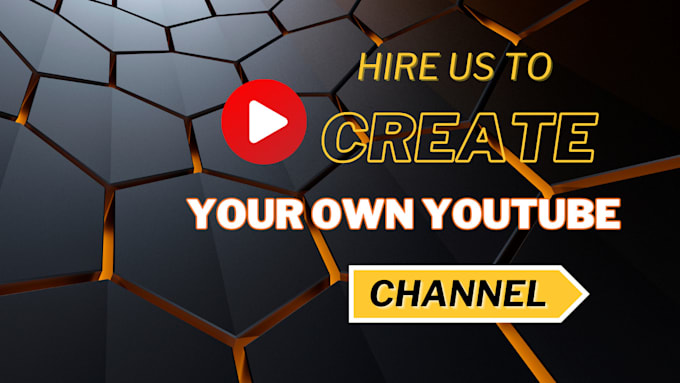 Bestseller - set up your professional youtube channel with custom logo