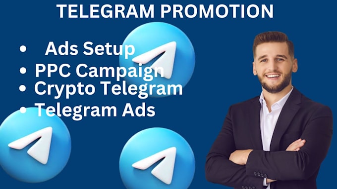 Gig Preview - Do crypto telegram ads,ads ppc campaign and crypto ads