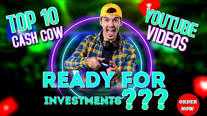 Gig Preview - Create must watch top5 cash cow and youtube automation videos