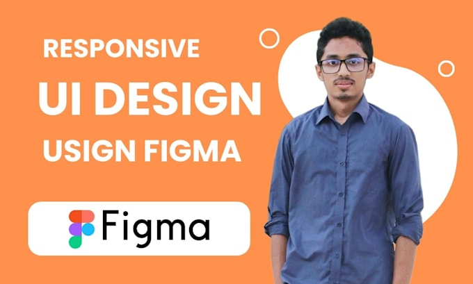 Gig Preview - Design a responsive website in figma