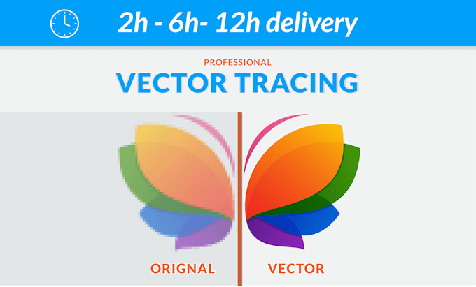 Gig Preview - Do vector tracing, redraw logo, convert image, raster to vector quickly