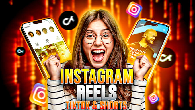 Gig Preview - Do viral video editing for your instagram reels, youtube shorts, titkok videos