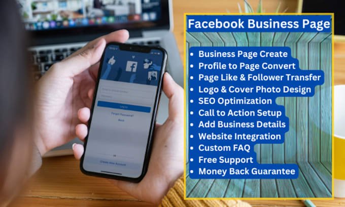 Bestseller - create facebook business page and transfer follower