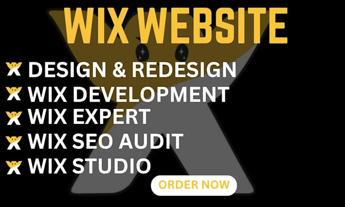 Gig Preview - Design wix redesign wix page SEO expert fix wix store figma to wix for organic