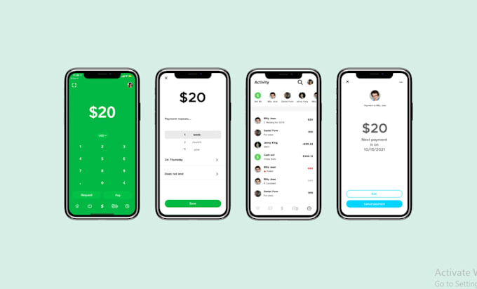 Gig Preview - Develop wallet app, payment app, cash app, bank app, loan app