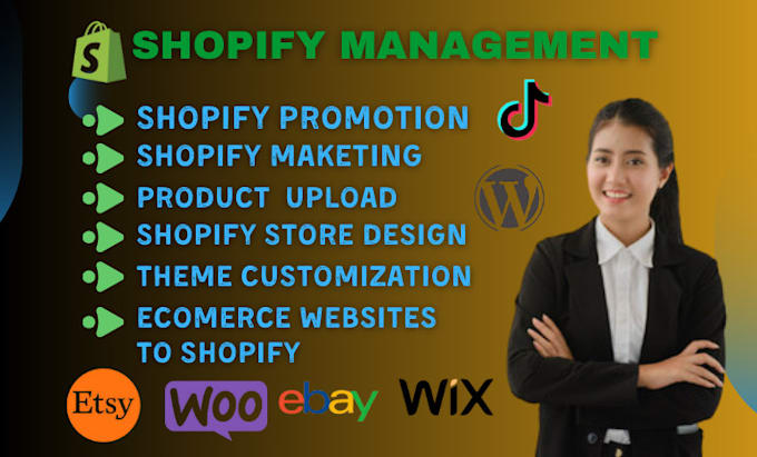 Gig Preview - Boost your shopify store, ecommerce website to shopify