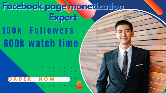 Bestseller - do complete facebook page monetization criteria organically