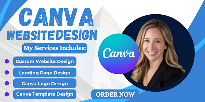 Gig Preview - Design canva website, canva templates, canva book design, canva logo design