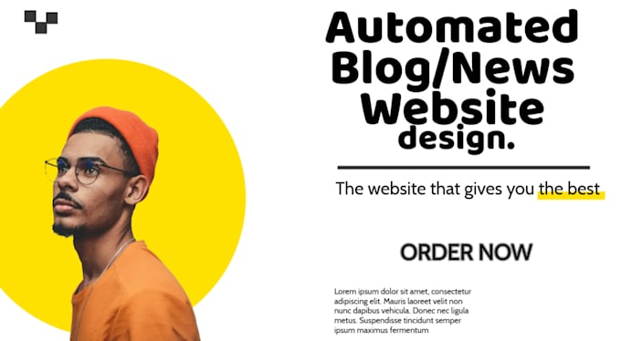 Gig Preview - Design amazon affiliate website, automated blog news website