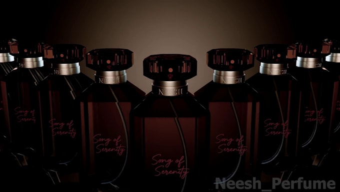 Gig Preview - Do 3d perfume design and bottle model 3d perfume animation for video ads