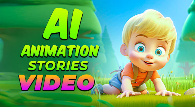 Gig Preview - Create ai video arts, ai animation story videos, tiktok instagram, youtube