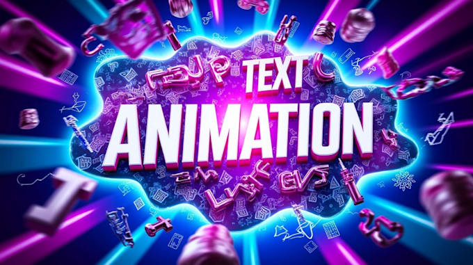 Gig Preview - Create stunning text animations for your brand