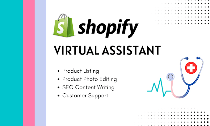 Gig Preview - Create a professional medical shopify store with product listing and VA services