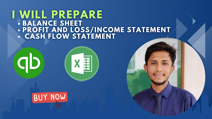 Bestseller - prepare balance sheet, profit and loss, income statement, cash flow statement