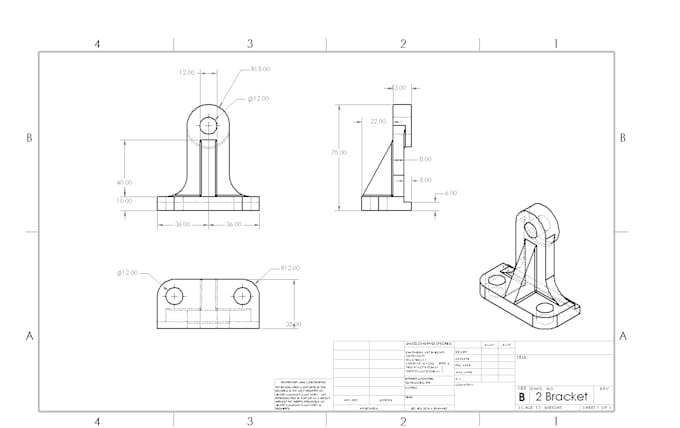 Gig Preview - Create industrial 3d modeling and technical drawings from solid work