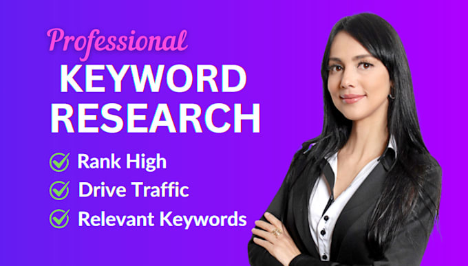 Gig Preview - Do SEO keyword research and competitor analysis