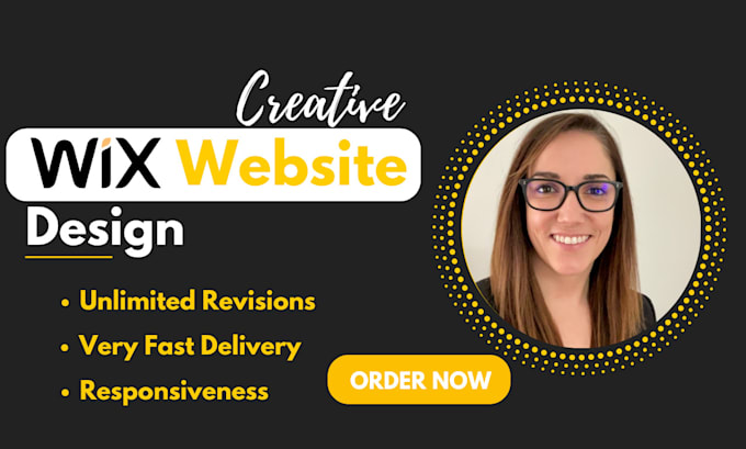 Gig Preview - Do wix redesign, wix website redesign, wix website design, wix landing page