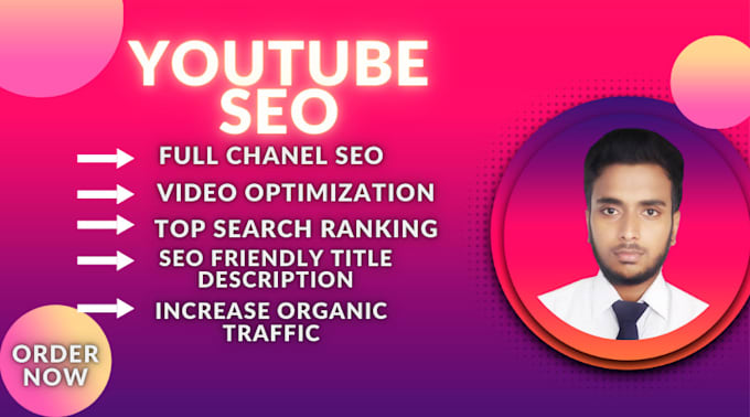 Bestseller - be your youtube channel manager and video SEO expert