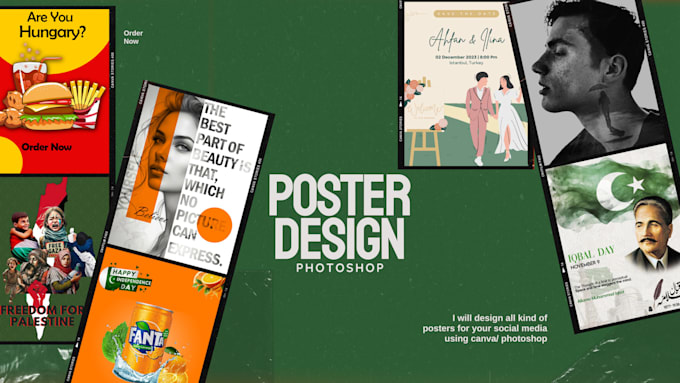 Gig Preview - Design business cards, flyers and posters for social media