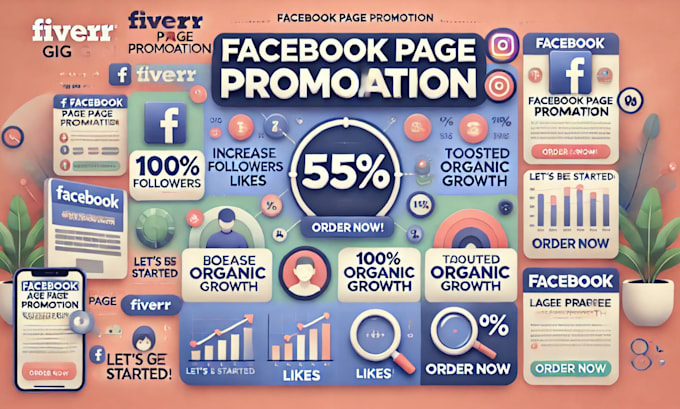 Gig Preview - Promote facebook business page and fb ads campaign for business growth