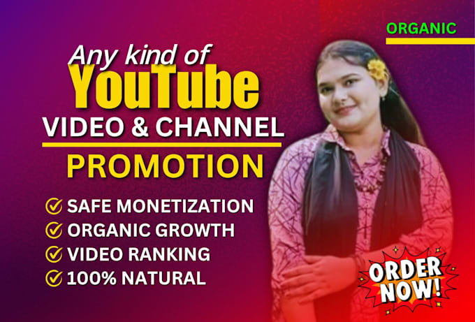 Bestseller - do organically youtube promotion of your video