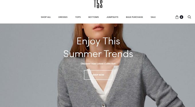 Bestseller - fashion shopify store design, boutique shopify store fashion website design