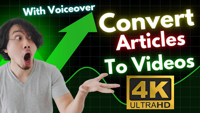 Bestseller - convert your script and text into full 4k youtube videos using stock footages