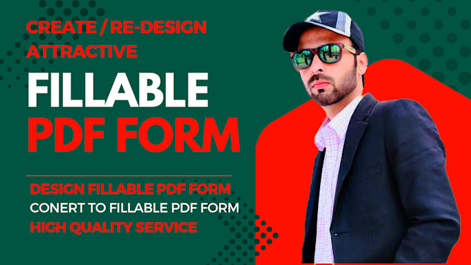 Gig Preview - Design fillable pdf form or convert doc to fillable pdf form