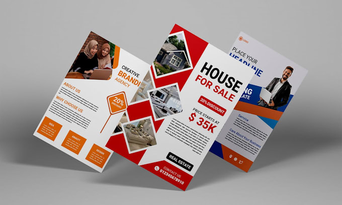 Bestseller - create unique advertising flyer design