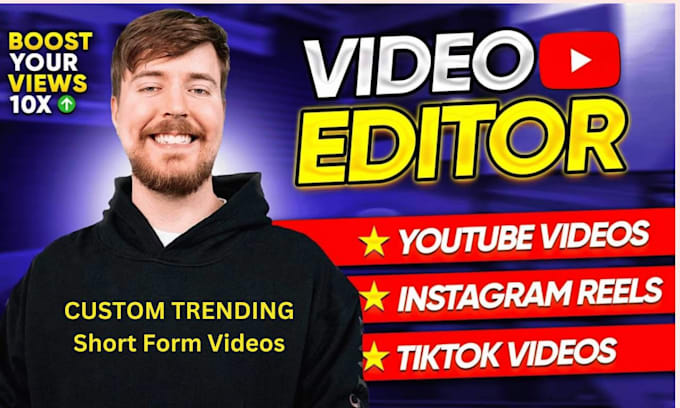 Bestseller - create custom trending youtube shorts and instagram reels