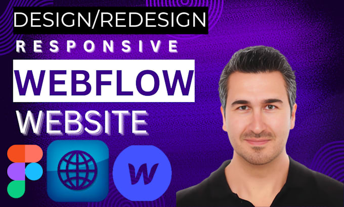 Gig Preview - Design, develop, and fix webflow websites, figma to webflow expert