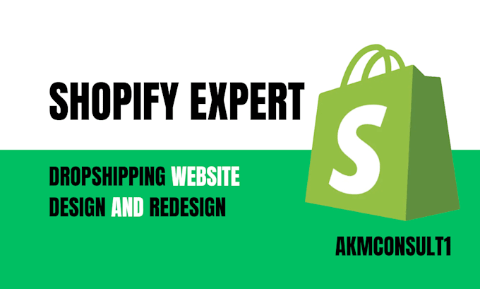 Bestseller - create shopify dropshipping store design shopify website redesign