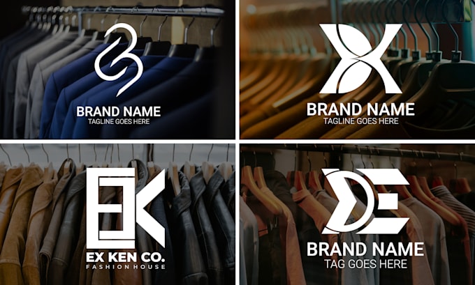 Gig Preview - Design clothing brand logo wordmark lettermark monogram etc