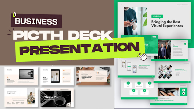 Gig Preview - Do pitch deck powerpoint presentation google slides investor pitch deck design