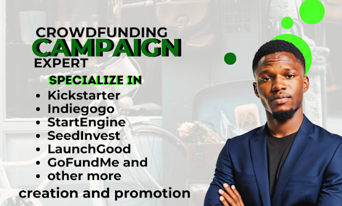 Bestseller - do crowdfunding campaign promotion for kickstarter gofundme indiegogo promotion