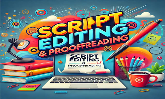 Gig Preview - Edit proofread and format children screenplay or script tv series novels ebooks