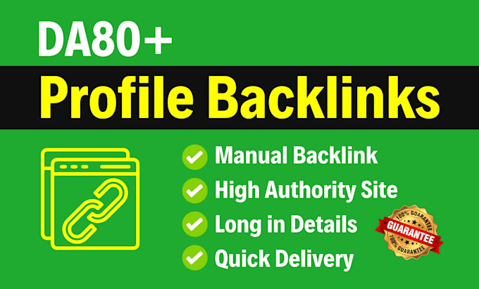 Gig Preview - Do 150 SEO profile backlinks for white hat foundation links