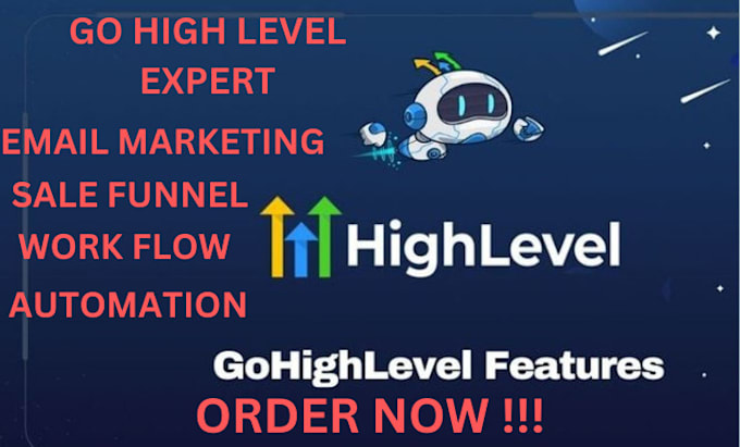 Gig Preview - Custom gohighlevel sales funnel, automation, for lead generation