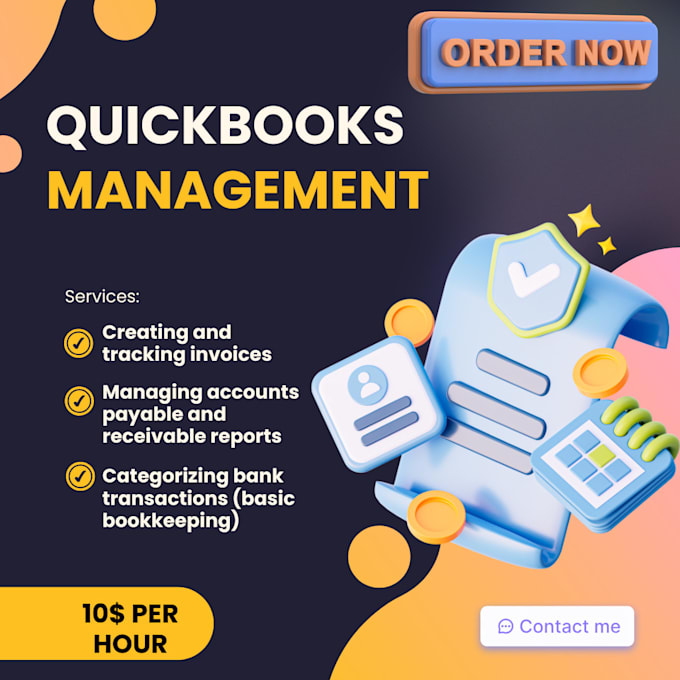 Gig Preview - Help you with quickbooks