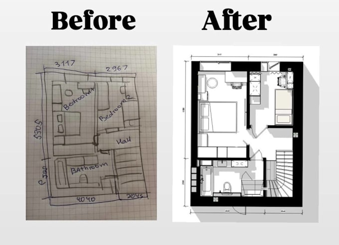 Gig Preview - Convert your PDF, sketch to professional revit blueprint