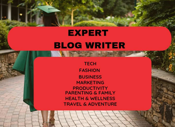 Gig Preview - Write SEO blog posts and articles for your website