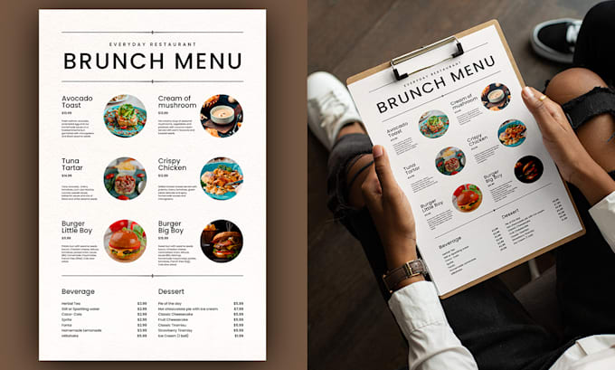 Bestseller - design professional restaurant or bar menu design