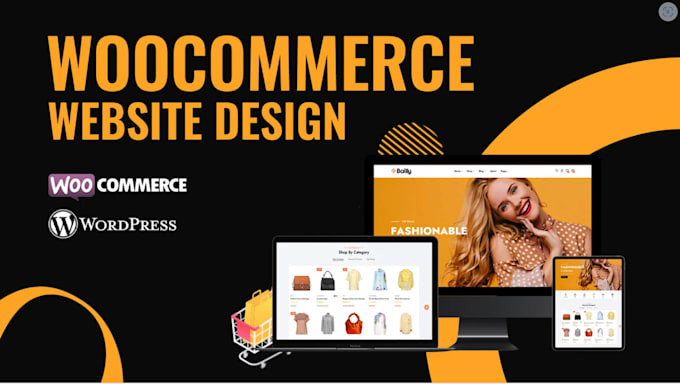 Gig Preview - Design wordpress ecommerce website, woocommerce website or online store