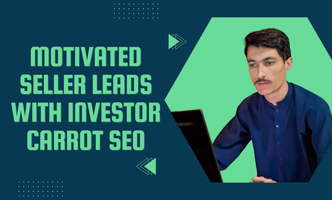 Gig Preview - Seo services for investor carrot sites to increase motivated seller leads